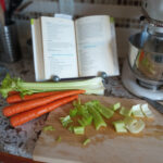 Low FODMAP Chicken Broth being made