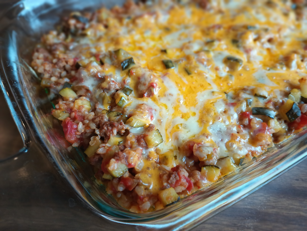 TexMex Rice Bake - Low FODMAP