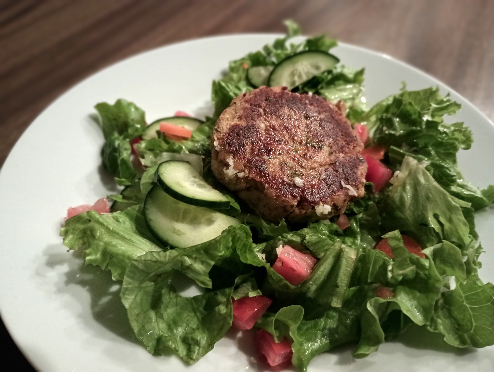 Tuna Fritter Salad