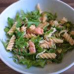 Salmon Arugula Pasta